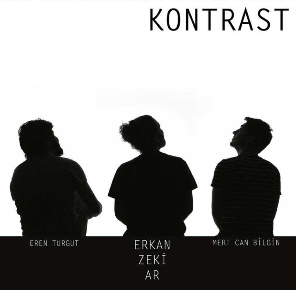 Kontrast Debut Album Cover — Erkan Zeki Ar Trio