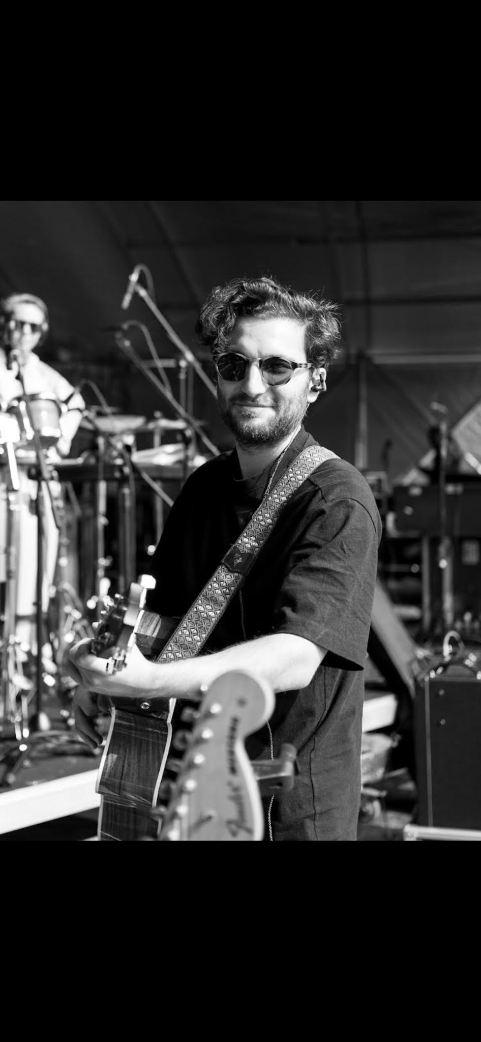 Erkan Zeki Ar at Küçükçiftlik Park festival stage